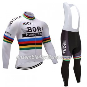 Tenue Maillot M/L + Collant à Bretelles 2017 Bora-Hansgrohe Femme N002